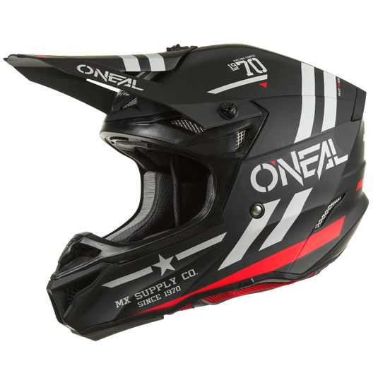 O'Neal 5 SRS Squadron Helmet Black/Gray