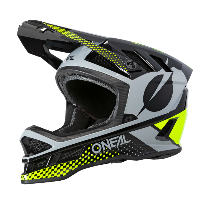 O'Neal Blade Polyacrylite Helmet Ace Black/Neon Yellow