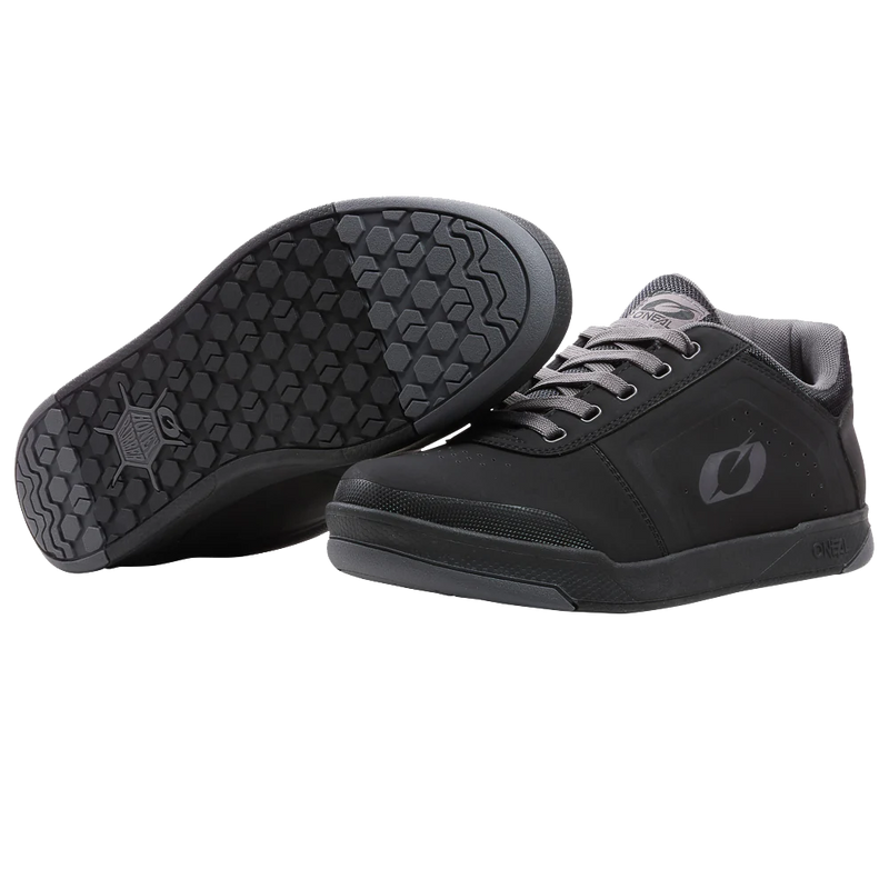 Load image into Gallery viewer, O&#39;Neal PINNED PRO FLAT SHOE BLACK / GRAY
