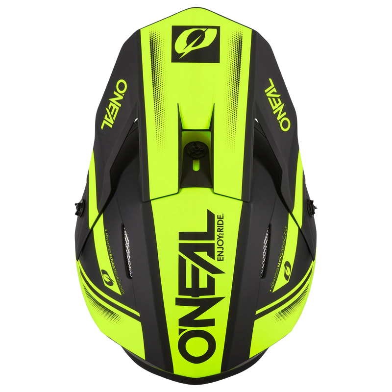 Load image into Gallery viewer, O&#39;Neal 3 SRS Racewear V.24 Helmet Black/Neon
