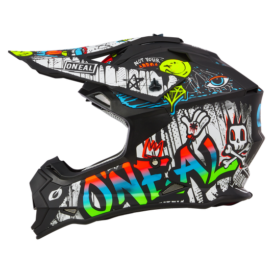 O'Neal 2 SRS Youth Rancid V.24 Helmet Multi