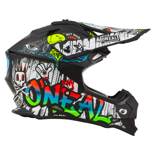 O'Neal 2 SRS Youth Rancid V.24 Helmet Multi