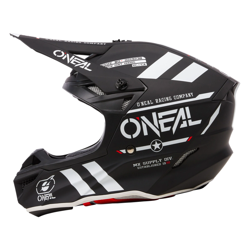 Load image into Gallery viewer, O&#39;Neal 5 SRS Warhawk V.24 Helmet Black
