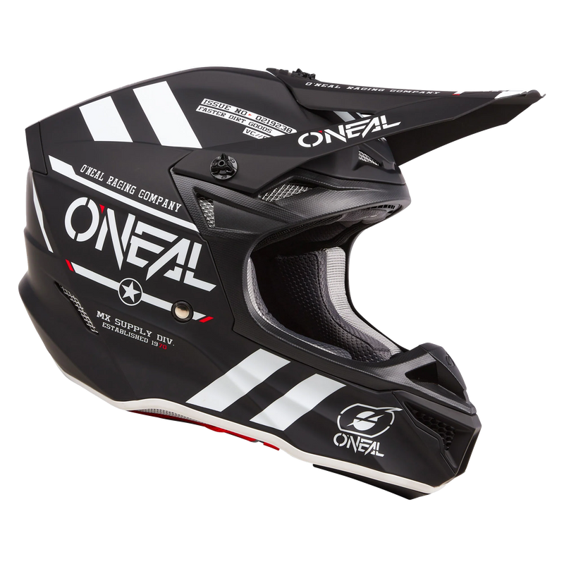 Load image into Gallery viewer, O&#39;Neal 5 SRS Warhawk V.24 Helmet Black
