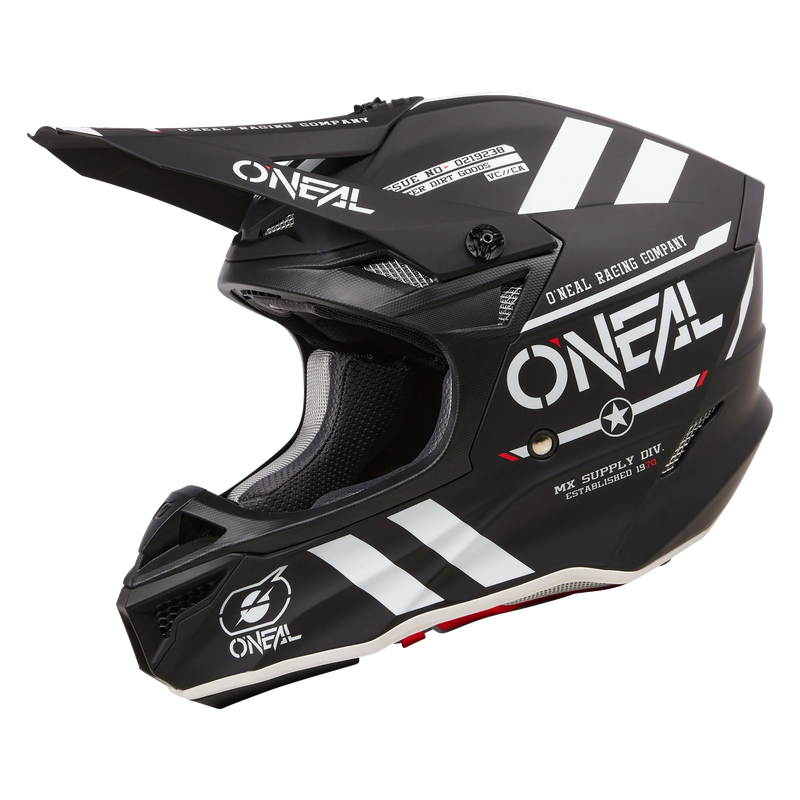 Load image into Gallery viewer, O&#39;Neal 5 SRS Warhawk V.24 Helmet Black
