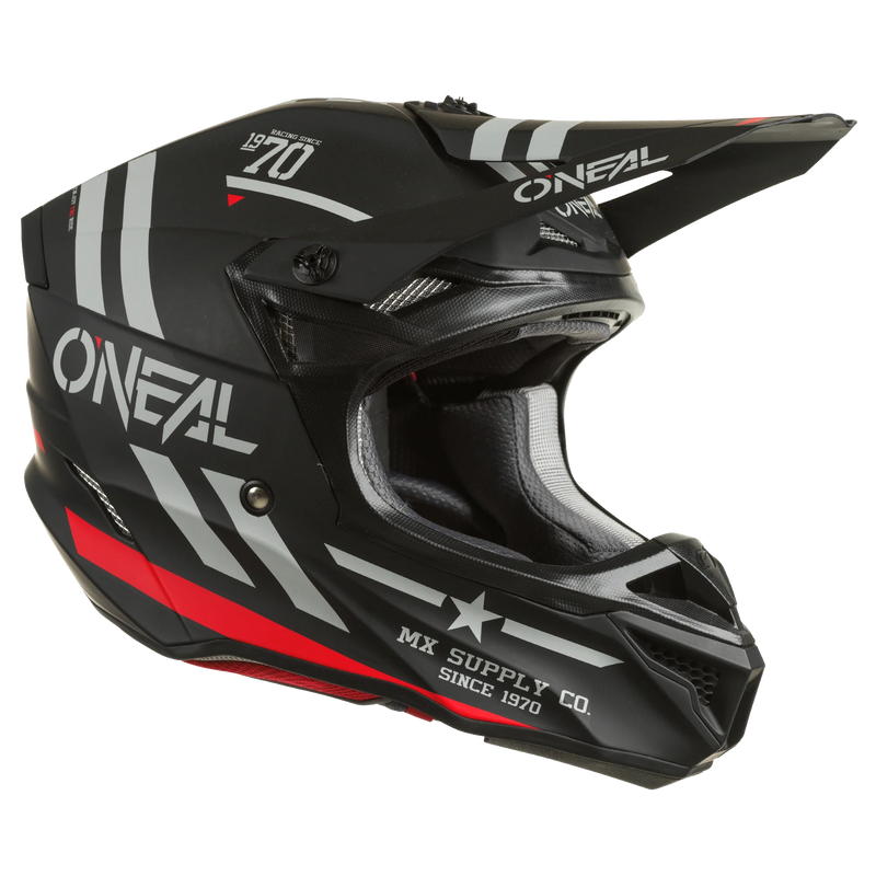 Load image into Gallery viewer, O&#39;Neal 5 SRS Squadron Helmet Black/Gray
