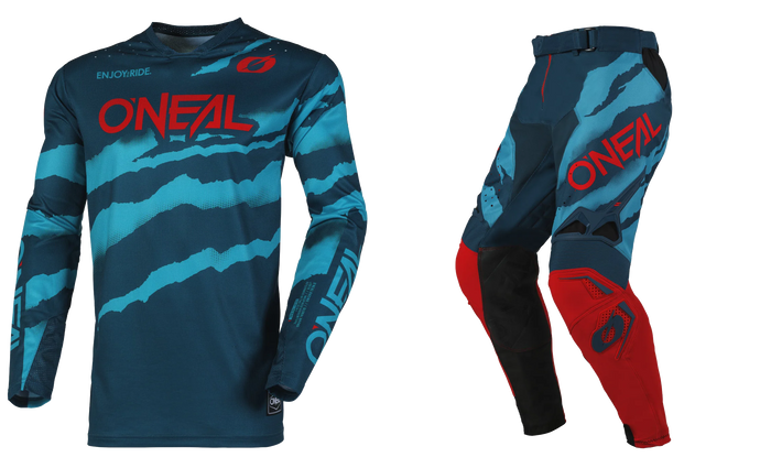 O'Neal Hardwear Wild Blue / Teal Pants & Jersey Gearset