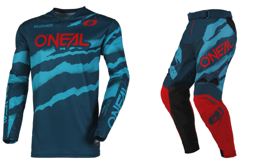 O'Neal Hardwear Wild Blue / Teal Pants & Jersey Gearset