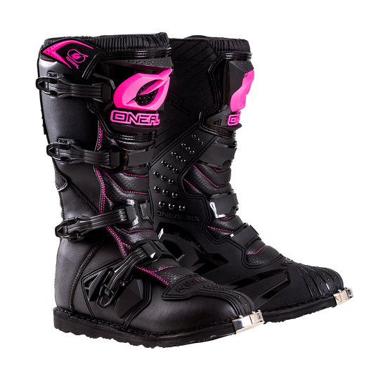 O'NEAL Women's Rider Boots Black/Pink