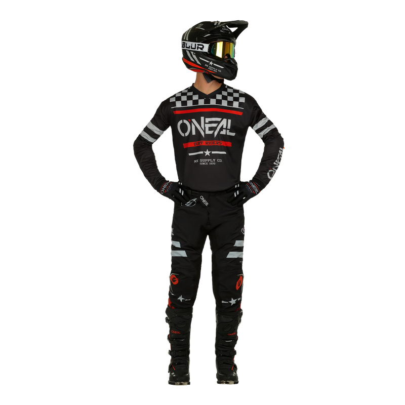 Load image into Gallery viewer, O&#39;NEAL Youth Element Squadron Pants Black/Gray
