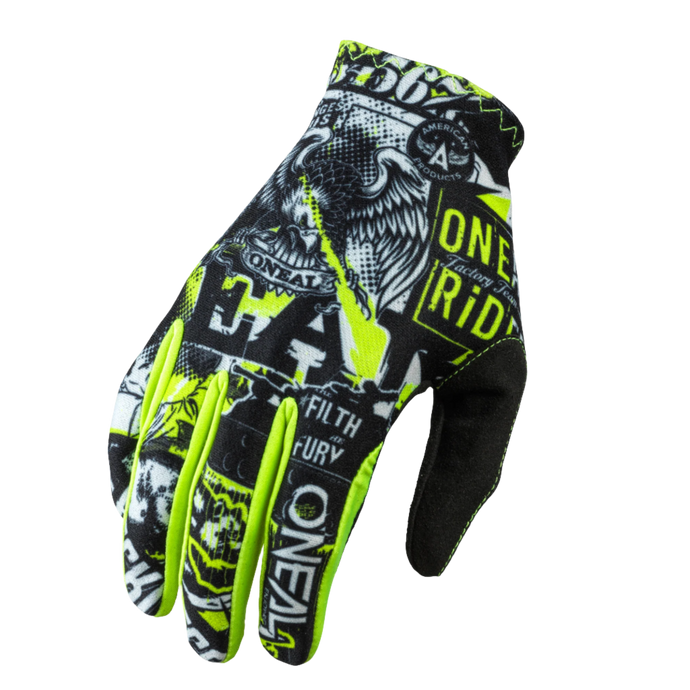 O'NEAL Matrix Glove Attack Black/Neon Yellow