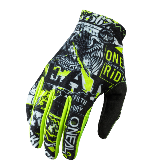 O'NEAL Matrix Glove Attack Black/Neon Yellow