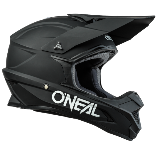 O'Neal 1 SRS Solid Helmet Black