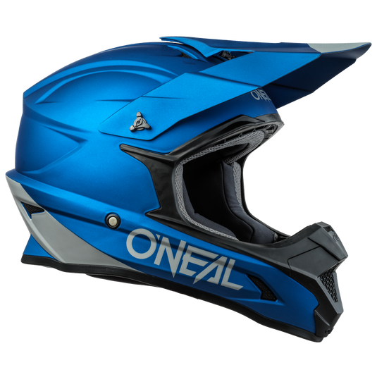 O'Neal 1 SRS Solid Helmet Blue