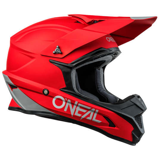 O'Neal 1 SRS Solid Helmet Red