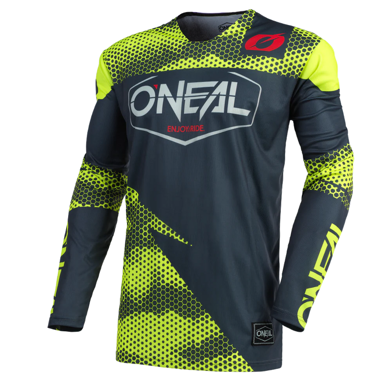 Load image into Gallery viewer, O&#39;Neal Mayhem Covert Jersey Charcoal/Neon
