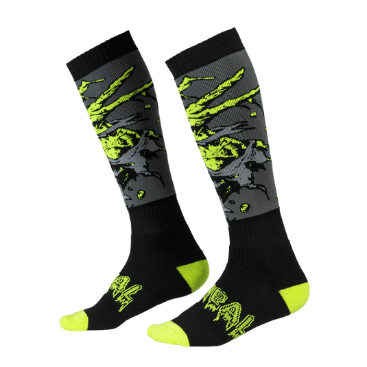 O'NEAL Pro MX Zombie Black/Green Sox