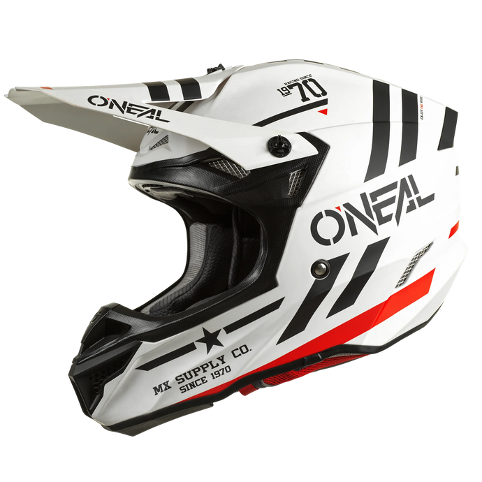 O'Neal 5 SRS Squadron Helmet White/Black