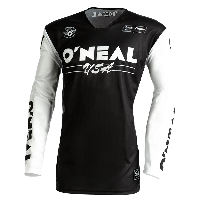 Load image into Gallery viewer, O&#39;Neal Mayhem Bullet Jersey Black/White
