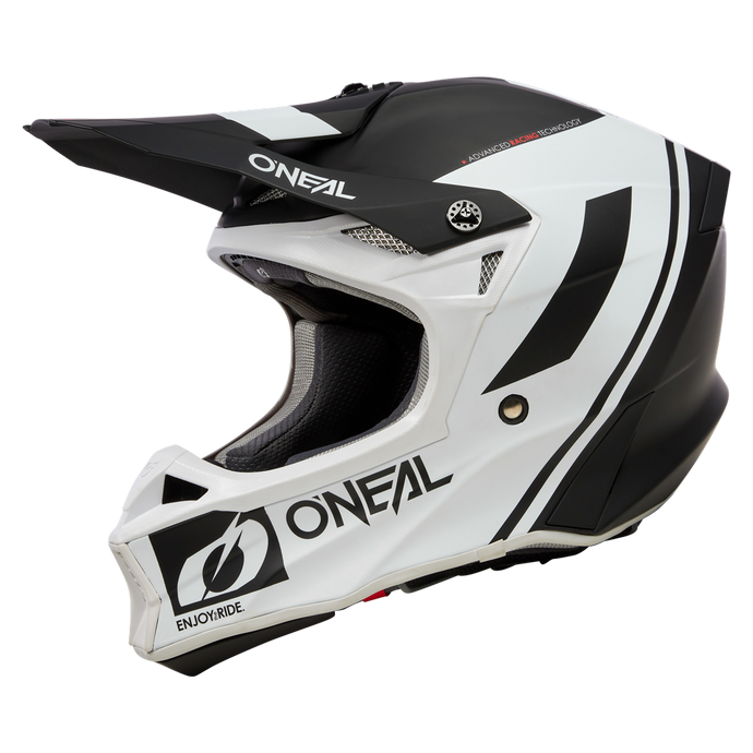 O'Neal 10 SRS Flow V.23 Helmet Black/White