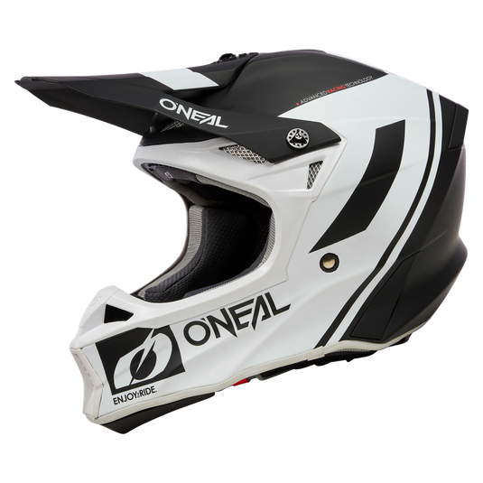 O'Neal 10 SRS Flow V.23 Helmet Black/White