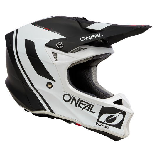 O'Neal 10 SRS Flow V.23 Helmet Black/White