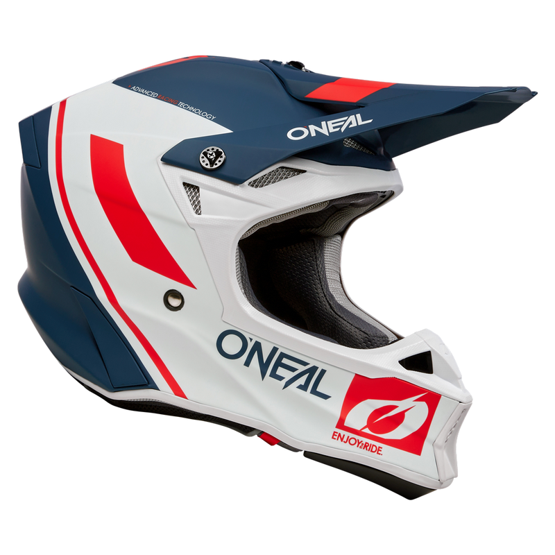 Load image into Gallery viewer, O&#39;Neal 10 SRS Flow V.23 Helmet Blue/White/Red
