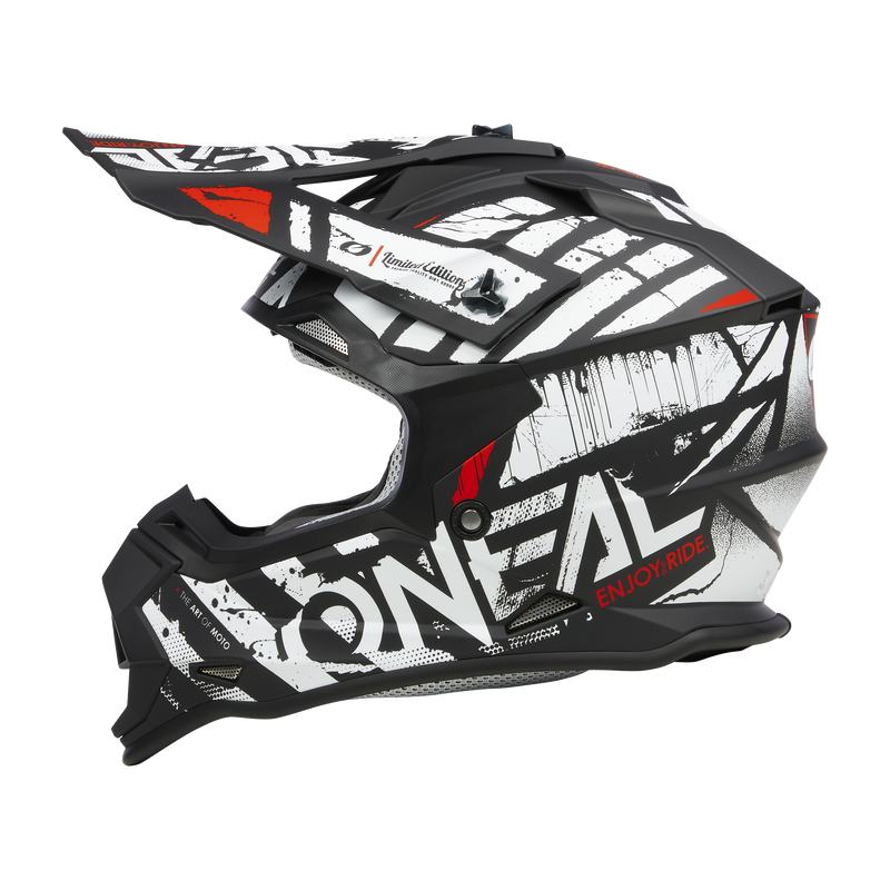 Load image into Gallery viewer, O&#39;Neal 2 SRS Glitch V.23 Helmet Black/White
