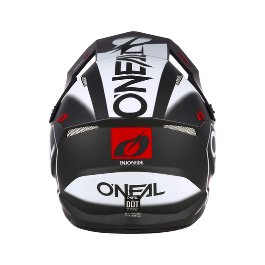 O'Neal 3 SRS Hexx V.23 Helmet Black/White