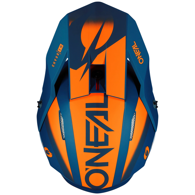 Load image into Gallery viewer, O&#39;Neal 3 SRS Hexx V.23 Helmet Blue/Orange
