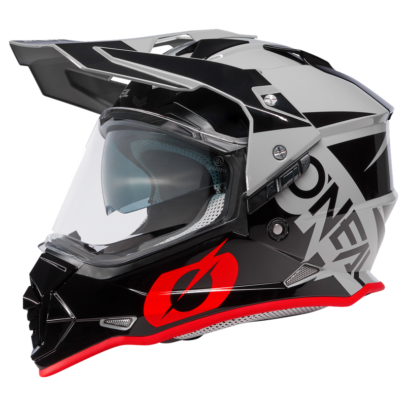 Load image into Gallery viewer, O&#39;Neal Sierra Helmet R V.23 Gray/Black/Red
