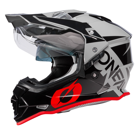 O'Neal Sierra Helmet R V.23 Gray/Black/Red