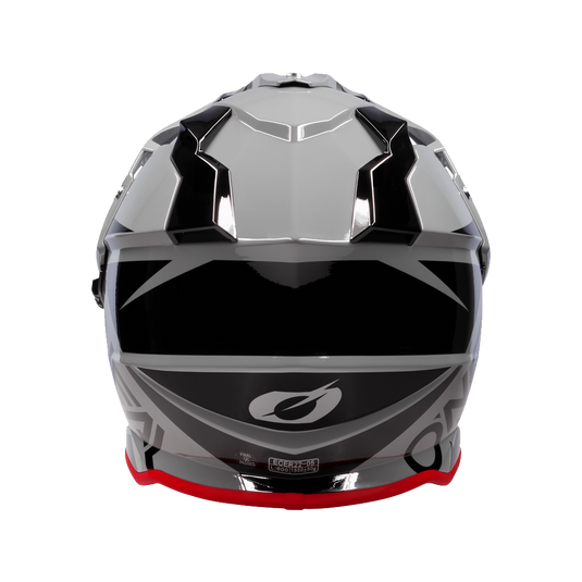 O'Neal Sierra Helmet R V.23 Gray/Black/Red