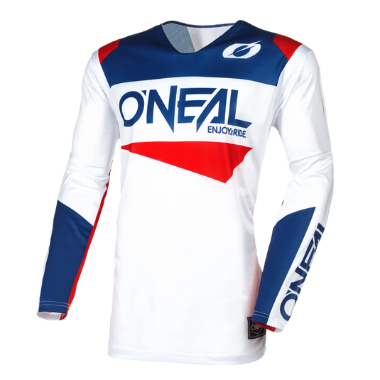 O'Neal Hardwear Air V.24 Slam Jersey White/Blue/Red