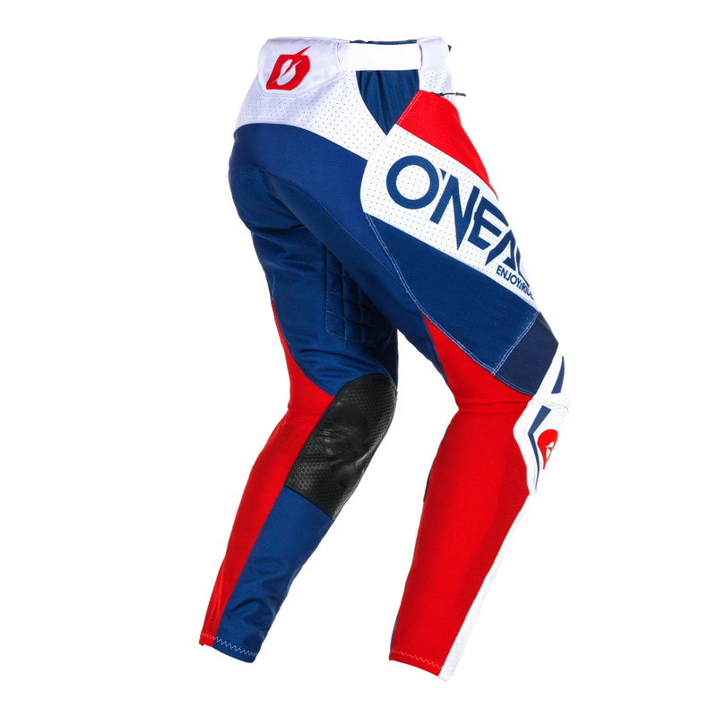 Load image into Gallery viewer, O&#39;Neal Hardwear Air V.24 Slam Pants White/Blue/Red
