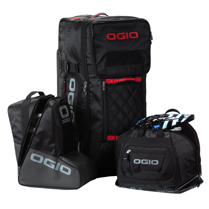 Load image into Gallery viewer, OGIO RIG T3 Gear Bag Black/Red
