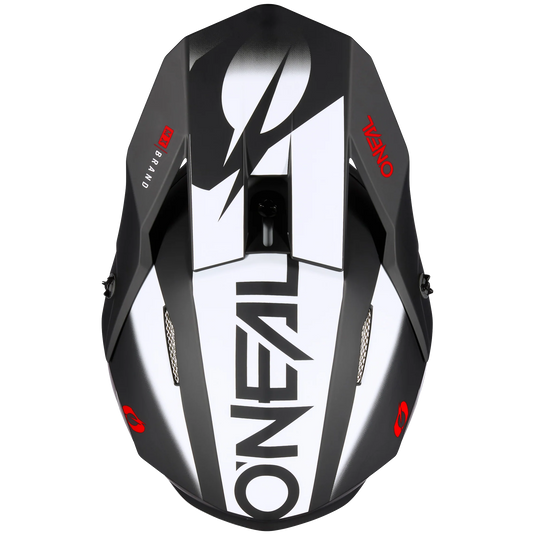 O'Neal 3 SRS Hexx V.23 Helmet Black/White