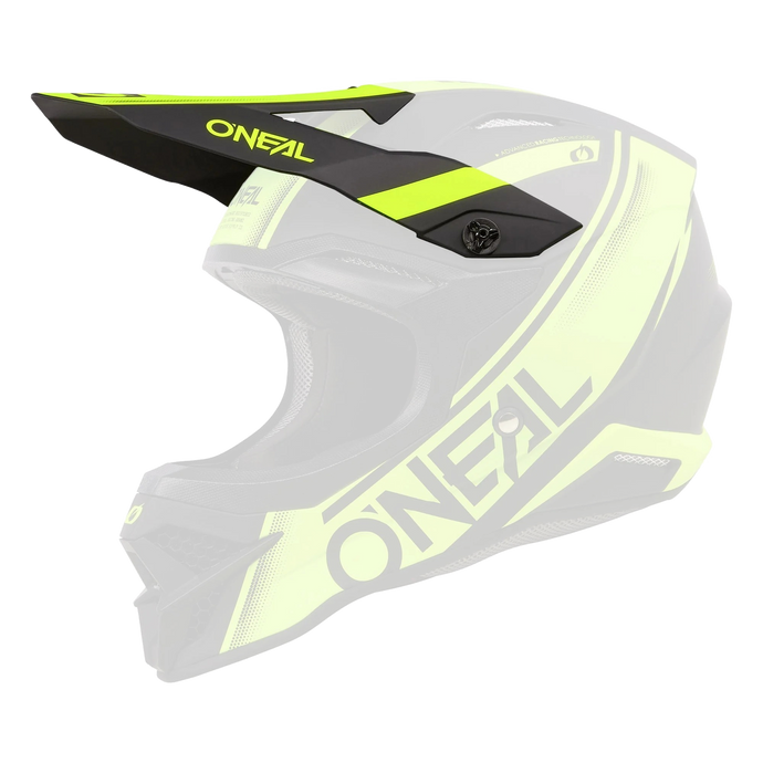 Replacement O'Neal 3 SRS Racewear Black/Neon Helmet Visor