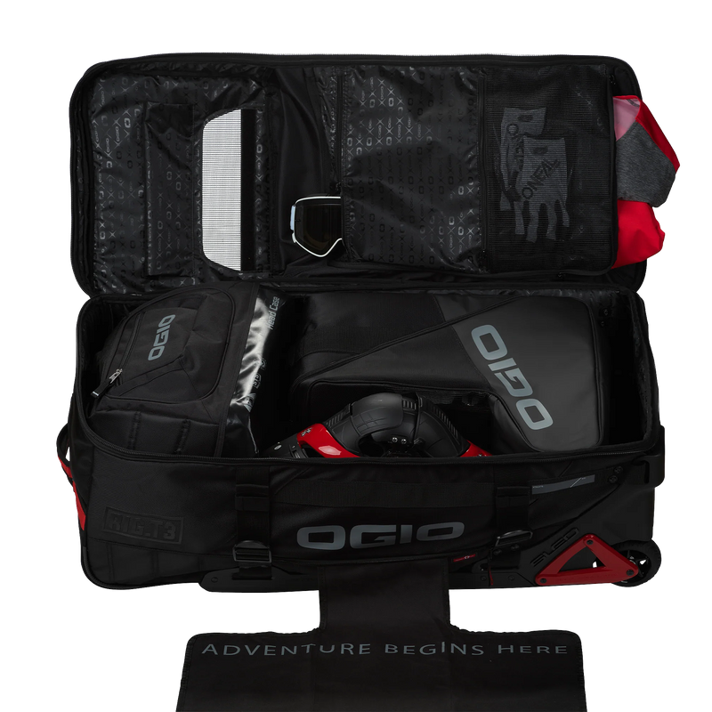 Load image into Gallery viewer, OGIO RIG T3 Gear Bag Black/Red
