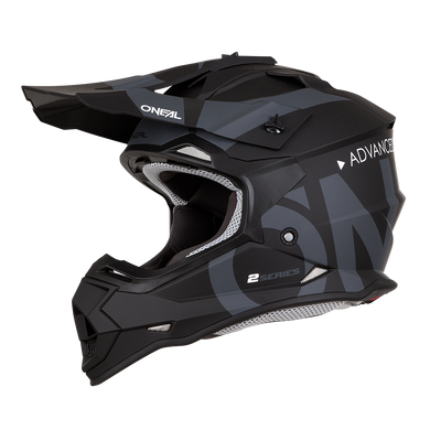 O'Neal 2 SRS Slick Helmet Black/Gray