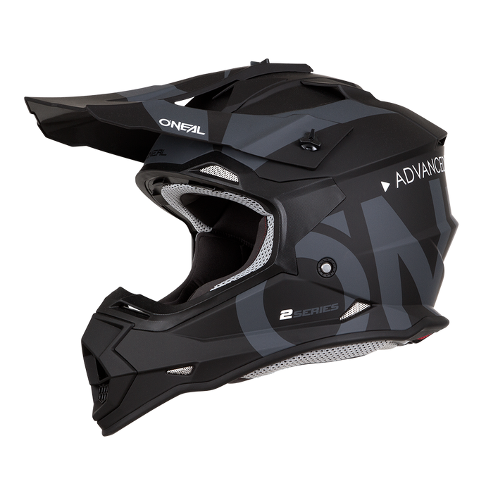 O'Neal 2 SRS Slick Helmet Black/Gray