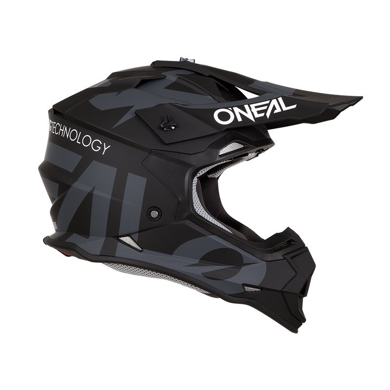 Load image into Gallery viewer, O&#39;Neal 2 SRS Slick Helmet Black/Gray
